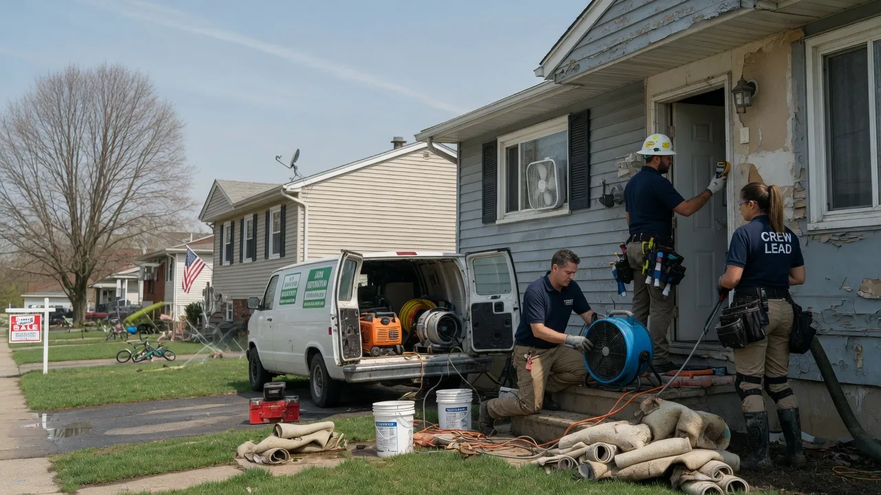 Flood Cleanup in East Dennis, MA near me